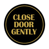 Signs ByLITA Circle Close Door Gently Wall or Door Sign