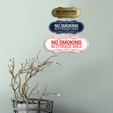 Signs ByLITA Designer No Smoking in Storage Area Wall or Door Sign