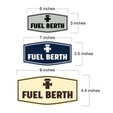 Fancy Fuel Berth Wall or Door Sign