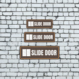 Standard Plus Slide Door Wall or Door Sign | Business and Workplace Signage