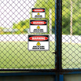 Classic Framed Plus Warning: Arc Flash and Shock Risk Door or Wall Sign | Miscellaneous Warning Signs - Industrial & Construction