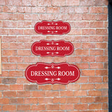 Designer Plus Dressing Room Wall or Door Sign | Business and Workplace Signage
