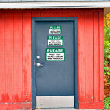 Classic Framed Plus Please Keep This Place Clean And Orderly Door or Wall Sign | Health & Safety Signage