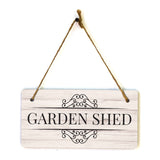 Garden Shed 5x10 Hanging Wall or Door Sign