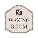 Heritage Plus Waxing Room — Wall or Door Sign | Treatment Room - Sign