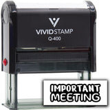 All Quality Important Meeting Agenda Planning Stamps