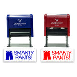 All Quality Smarty Pants! Self-Inking Rubber Stamp Motivational Teacher Stamps | Homework And Grading | Classroom Supplies