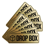 Standard Drop Box Wall or Door Sign (Multipack)