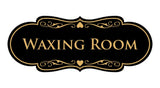 Designer Waxing Room Wall or Door Sign