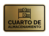 Signs ByLITA Classic Framed Cuarto de Almacenamiento Door or Wall Sign