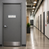 Standard Plus Network / IT Room — Authorized Personnel Only — Wall or Door Sign | Specialist Room - Sign