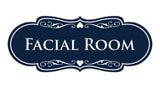 Designer Facial Room Wall or Door Sign