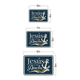 Classic Framed Plus Jesús es mi Ancla — Jesus Is My Anchor Door or Wall Sign | Spanish - Inspirational & Scripture Signs