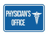 Classic Framed Physician's Office Wall or Door Sign