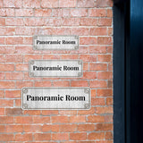 Standard Plus Panoramic Room Door or Wall Sign | Office & Home Signage