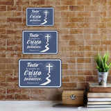 Classic Framed Plus Todo lo puedo en Cristo que me fortalece. Filipenses 4:13 Door or Wall Sign | Spanish - Inspirational & Scripture Signs