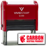 All Quality Carbon Neutral Product Self-Inking Rubber Stamp