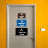 Signs ByLITA Classic Framed Changing Table Wall or Door Sign
