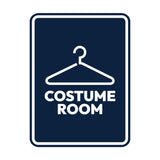 Signs ByLITA Portrait Round Costume Room Door or Wall Sign Easy Installation | Directing Artists & Co-Workers | Music | Concert | Festivals