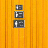 Classic Framed Plus Men - رجال Door or Wall Sign | Bilingual General Signs - Arabic