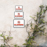 Classic Framed Plus No Swimming – Hazardous Conditions Door or Wall Sign | Miscellaneous Warning Signs - Industrial & Construction
