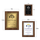 Customer Service Recognition Customizable Award Plaque | Achievement and Service Personalizable Plaques
