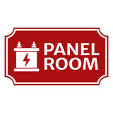 Notched Standard Panel Room Wall or Door Sign | Electrical - Commercial Safety & Facility Signs