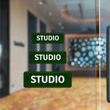 Standard Plus STUDIO Door or Wall Sign | Office & Home Signage