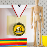 Workplace Novelty Medals Assortment | White Elephant Coworker Funny Awards | Humorous Prizes For Family and Friends