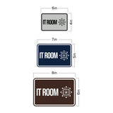 Classic Framed IT Room Wall or Door Sign