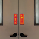 Signs ByLITA Vertical Push and Pull - Christian Door Signs (Christian Motivational Acronym) Door Sign