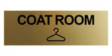 Basic Coat Room Wall or Door Sign