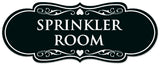 Signs ByLITA Designer Sprinkler Room Sign - Easy Installation | Durable Wall or Door Sign