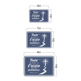 Classic Framed Plus Todo lo puedo en Cristo que me fortalece. Filipenses 4:13 Door or Wall Sign | Spanish - Inspirational & Scripture Signs