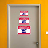 Classic Framed Plus Brave, Loyal, Resilient: Celebrating Veterans’ Sacrifices Door or Wall Sign | 2nd Amendment Protection