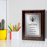 Sport and Athletics Competition Customizable Award Plaque |Easel Mount Option | Recognition of Achievement and Service Personalizable Plaques