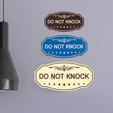 Victorian Do Not Knock Wall or Door Sign