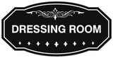 Signs ByLITA Victorian Dressing Room Wall or Door Sign - Laser-Engraved Lettering | Durable ABS Plastic | Vibrant Colors | Powerful Foam Tape