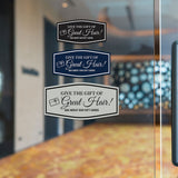 Signs ByLITA Fancy Give the Gift of Great Hair! Ask About Our Gift Cards Easy Installation | Durable Construction | Barbers | Grooming and Styling | Hair Wall or Door Sign