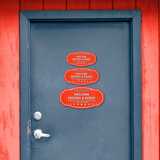 Victorian Plus Welcome Friends & Family Please Check Your Political And Religious Views At The Door Wall or Door Sign | American Elections Man Cave Decoration