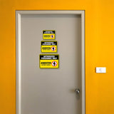 Classic Framed Plus Authorized Personnel Only – Asbestos Work Area Door or Wall Sign | Miscellaneous Warning Signs - Industrial & Construction