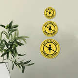 Circle Plus No Access For Pregnant Women Wall or Door Sign | Safety Signs For Business