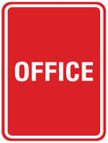 Signs ByLITA Portrait Round Office Sign - Laser-Engraved Lettering | Durable ABS Plastic | Vibrant Colors | Powerful Foam Tape