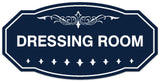 Signs ByLITA Victorian Dressing Room Wall or Door Sign - Laser-Engraved Lettering | Durable ABS Plastic | Vibrant Colors | Powerful Foam Tape