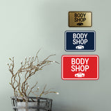 Signs ByLITA Classic Framed Body Shop Wall or Door Sign
