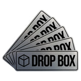 Standard Drop Box Wall or Door Sign (Multipack)