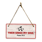 Home Decor 5x10 Hanging Plus Wall or Door Sign | Home Decor Inspirational Signs