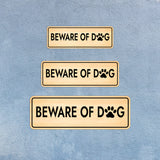 Standard Plus Beware of Dog Wall or Door Sign | Home Decor
