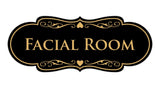 Designer Facial Room Wall or Door Sign