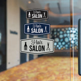 Signs ByLITA Fancy Hair Salon Easy Installation | Durable Construction | Barbers | Grooming and Styling | Hair Wall or Door Sign